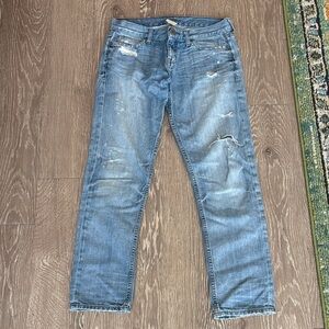 Banana Republic Women's Boyfriend Jeans - Light Blue